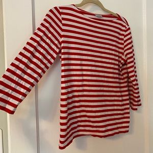 Marimekko cropped sleeve shirt